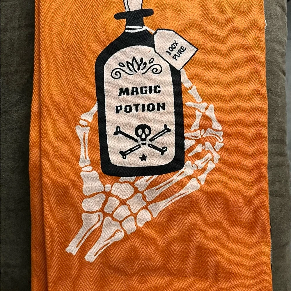 Target Orange Magic Potion Halloween Towels